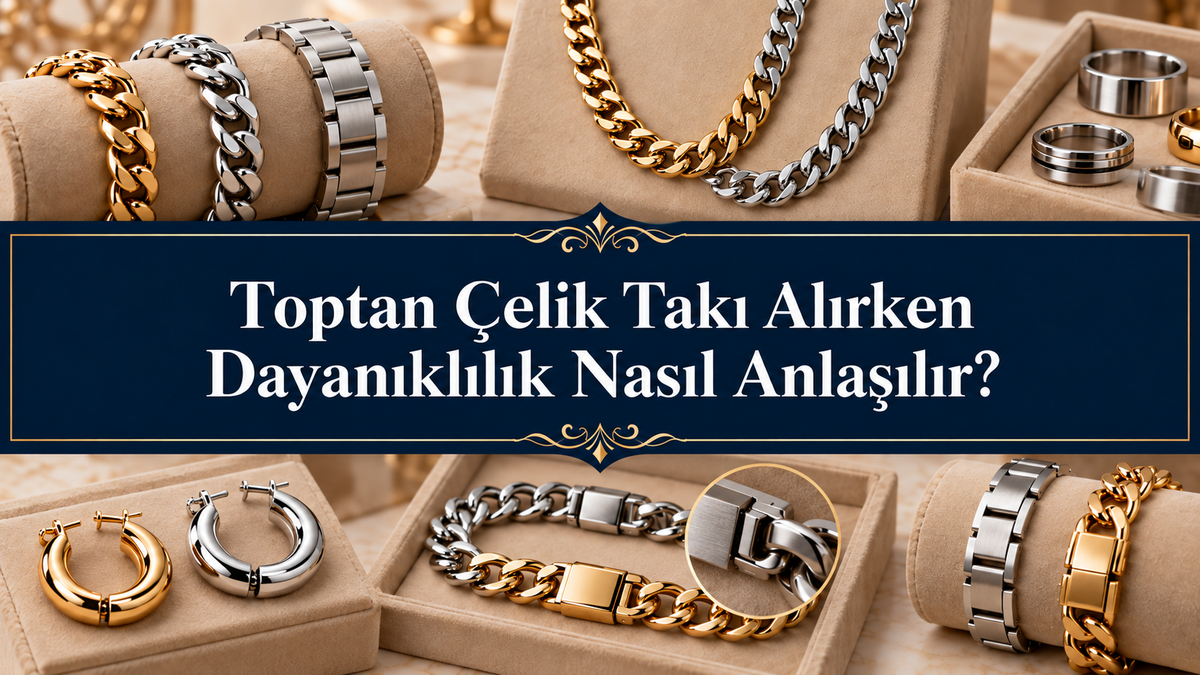 Toptan Çelik Takı Alırken Dayanıklılık Nasıl Anlaşılır?