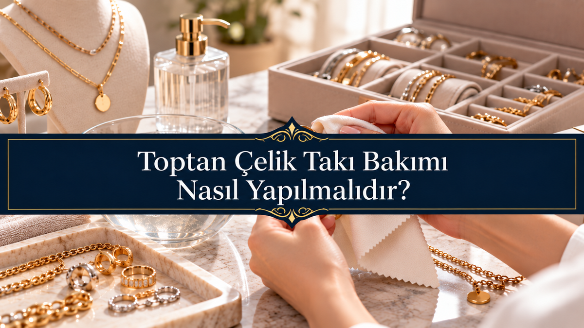 Toptan Çelik Takı Bakımı Nasıl Yapılmalıdır?