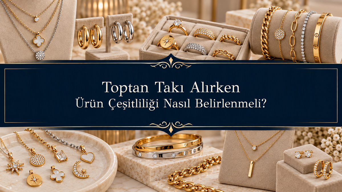 Toptan Takı Alırken Ürün Çeşitliliği Nasıl Belirlenmeli?