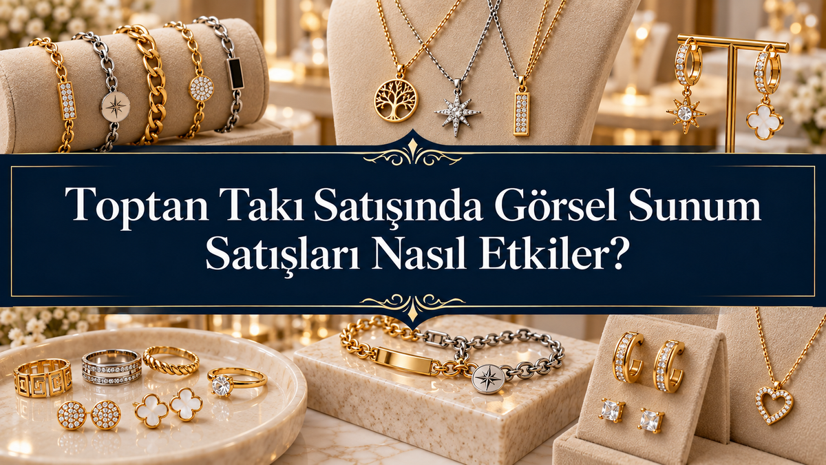 Toptan Takı Satışında Görsel Sunum Satışları Nasıl Etkiler?