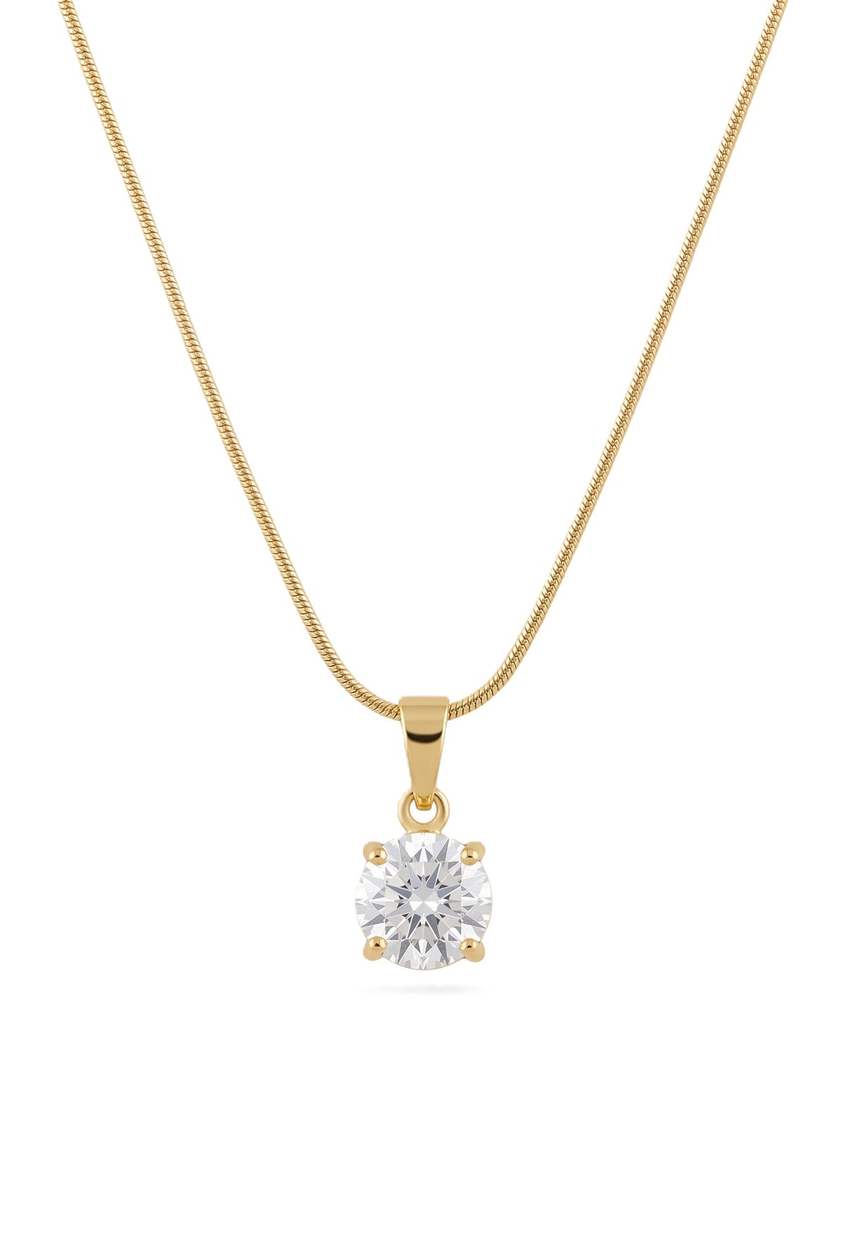 Çelik Kolye GOLD 45cm