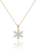 Çelik Lotus Kolye GOLD 45cm
