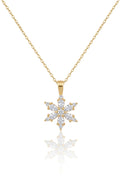 Çelik Lotus Kolye GOLD 45cm
