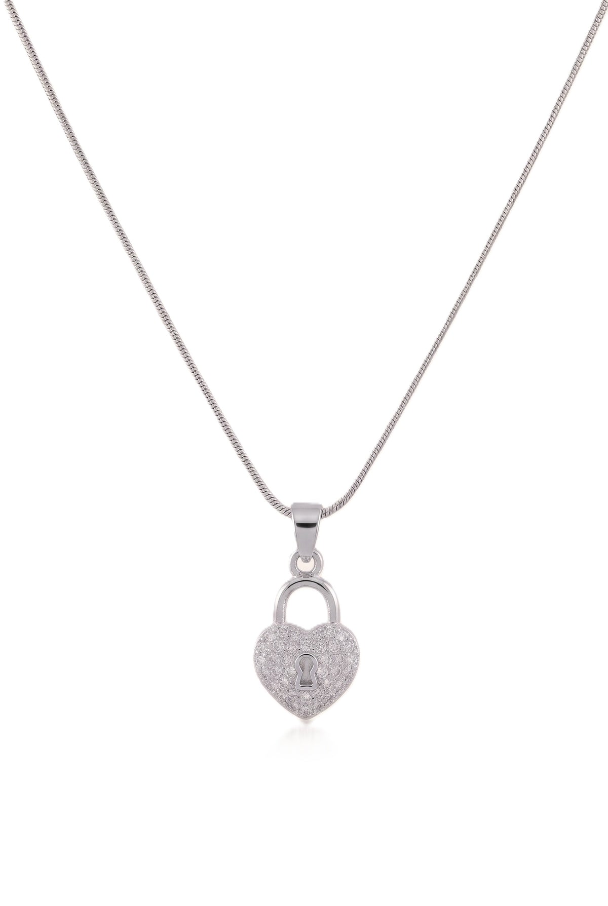 Çelik Kolye SILVER 45cm