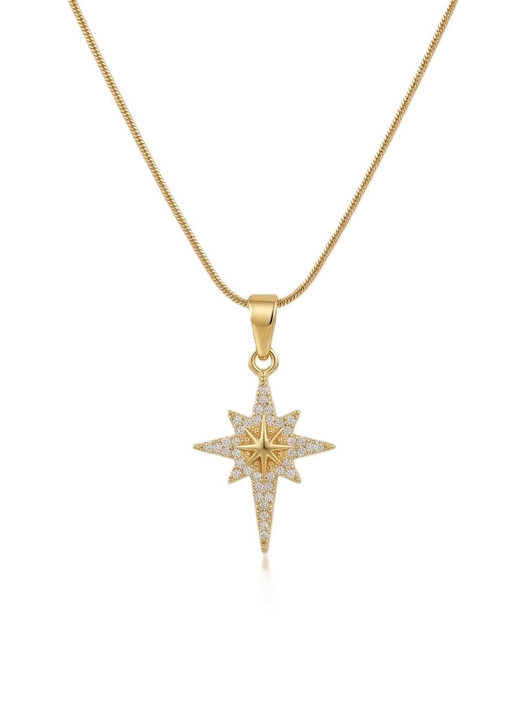 Çelik Kolye GOLD 45cm