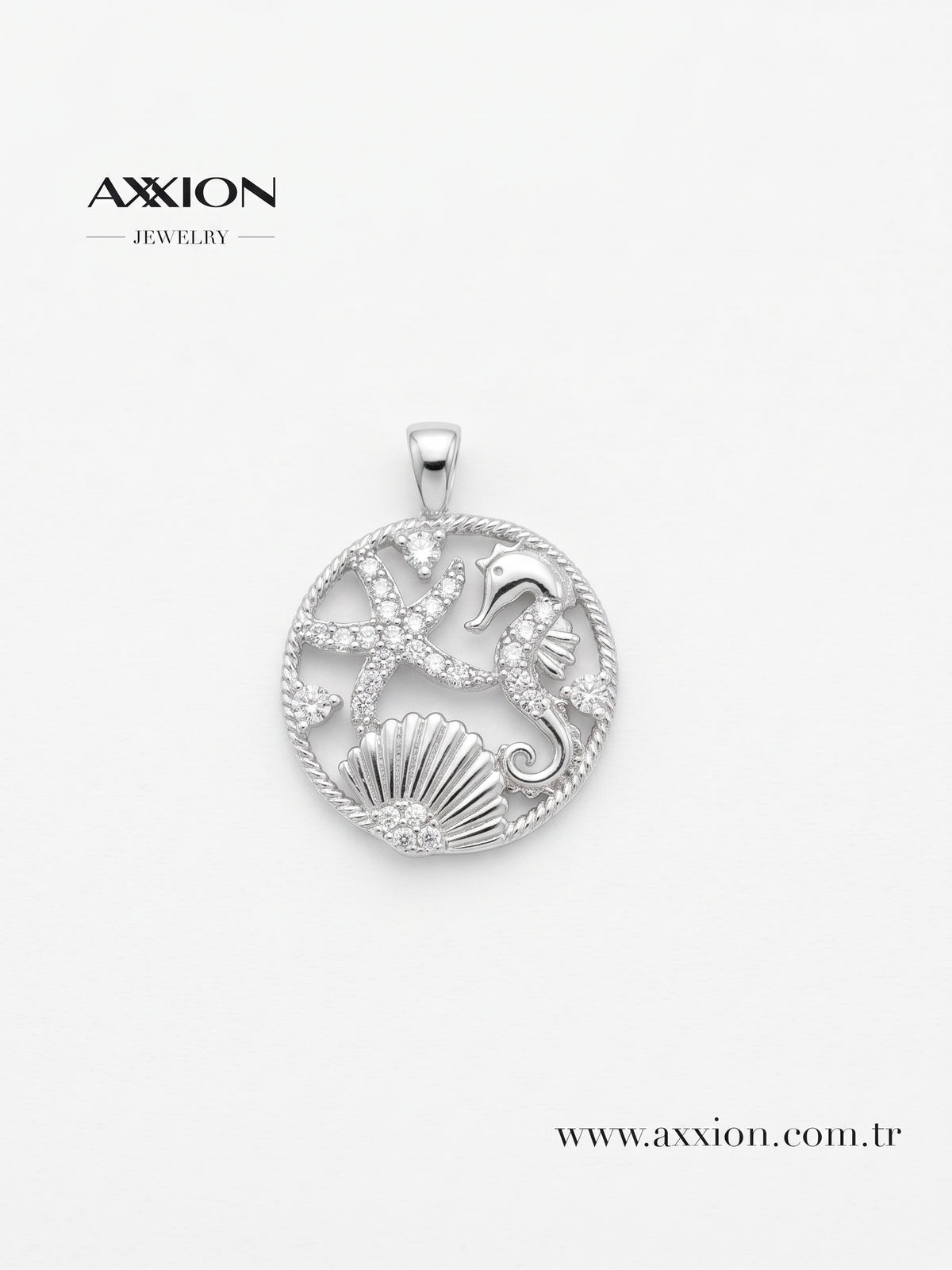 AXXION Kolye Ucu SILVER