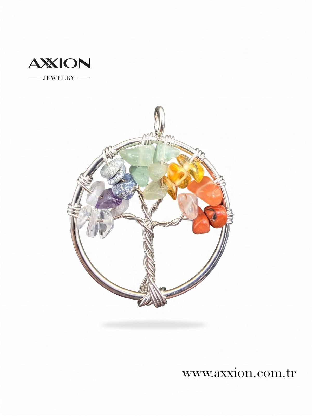 AXXION Doğal Taş Kolye Ucu