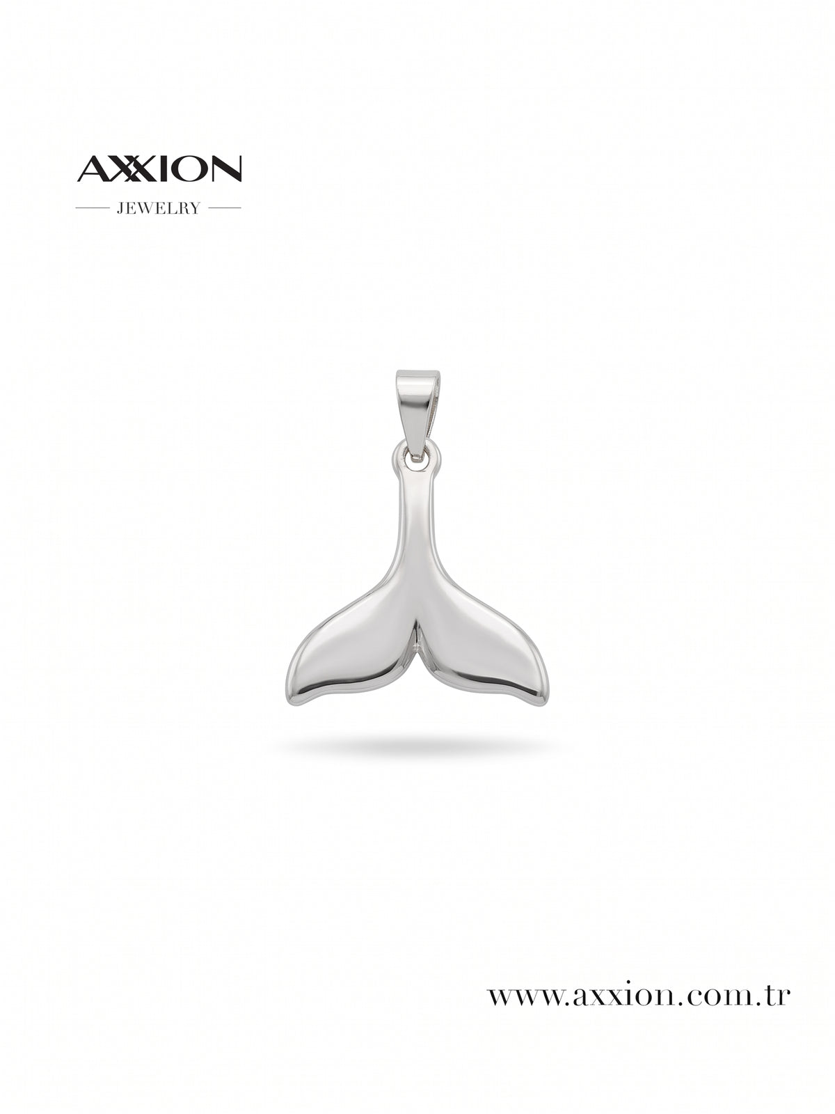 AXXION Deniz Kızı kuyruğu Kolye Ucu SILVER