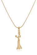 Çelik Kolye GOLD 45cm