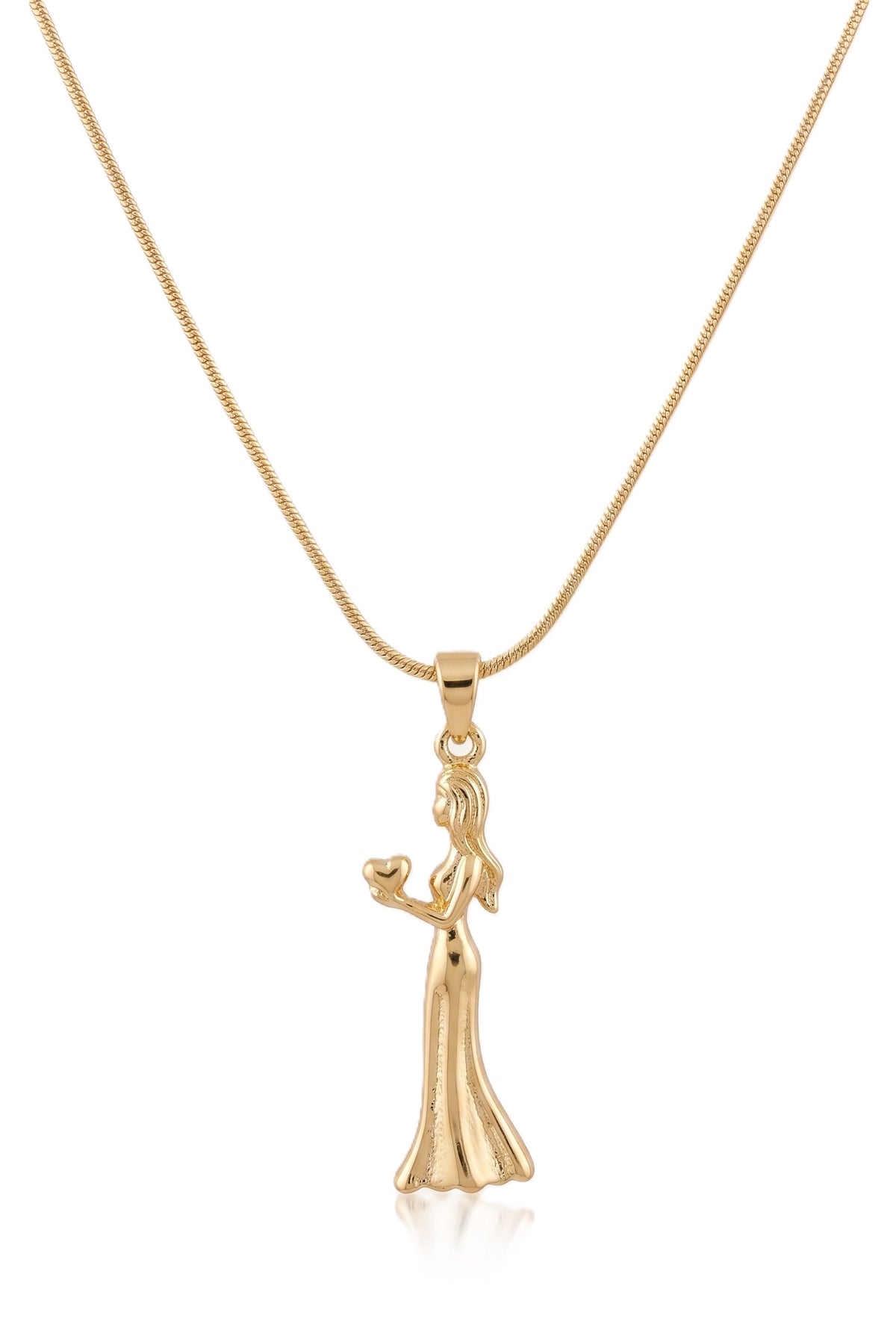 Çelik Kolye GOLD 45cm