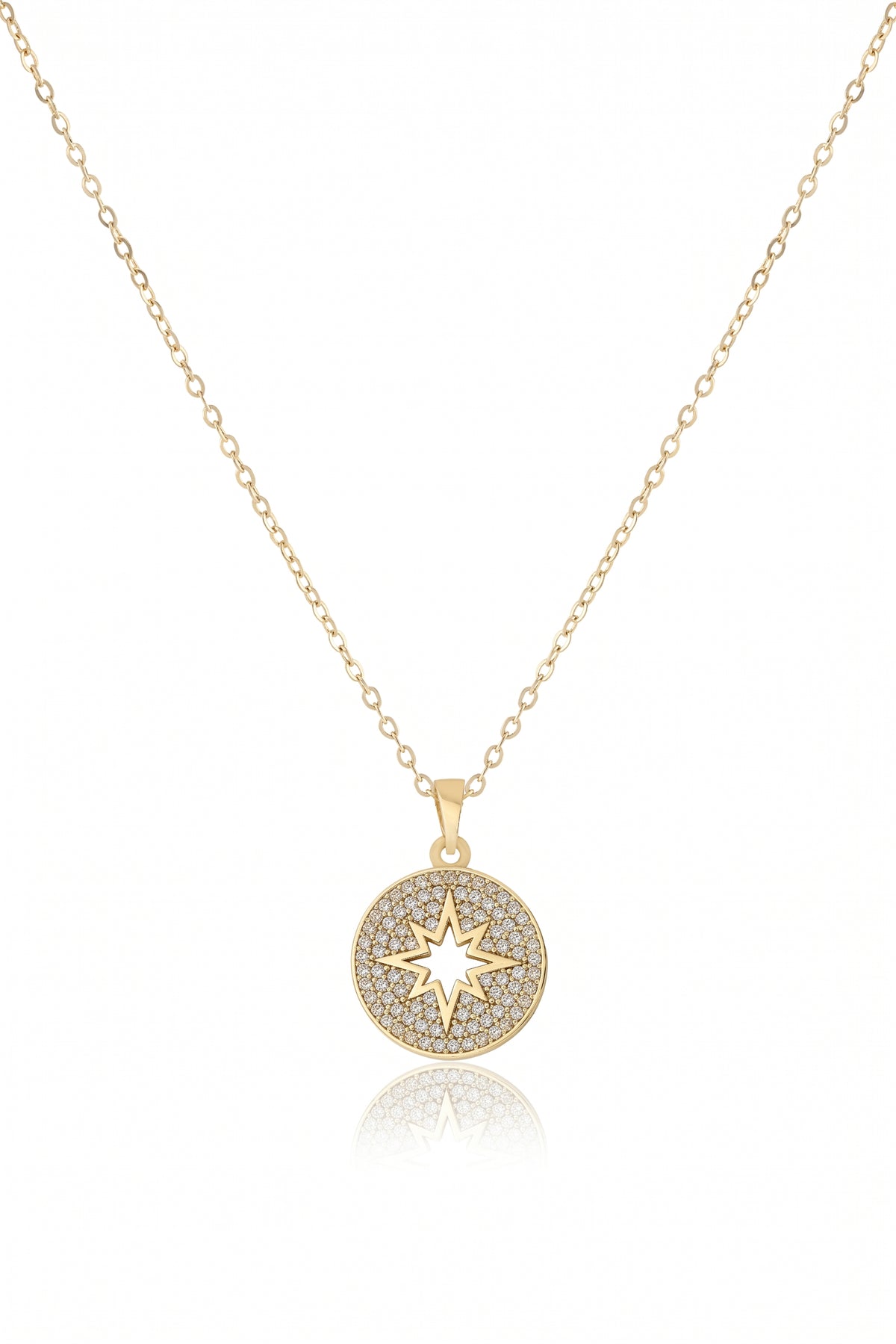 Çelik Kolye GOLD 45cm