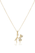Çelik Kolye GOLD 45cm