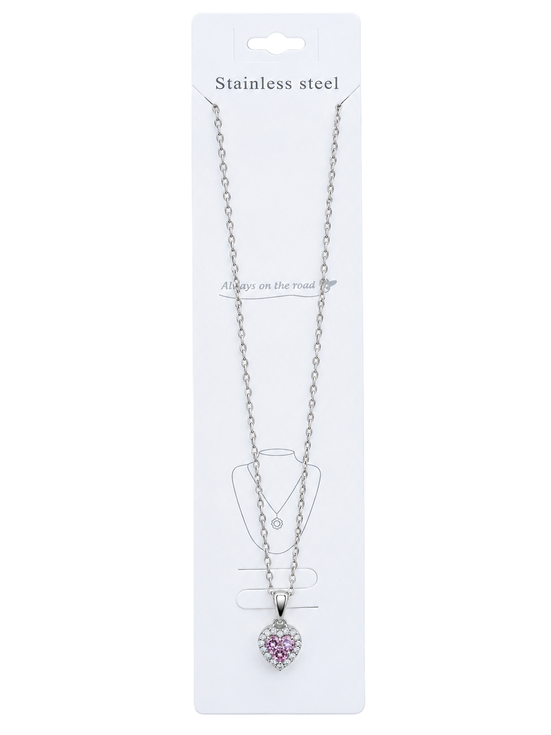 Çelik Kolye SILVER 45cm