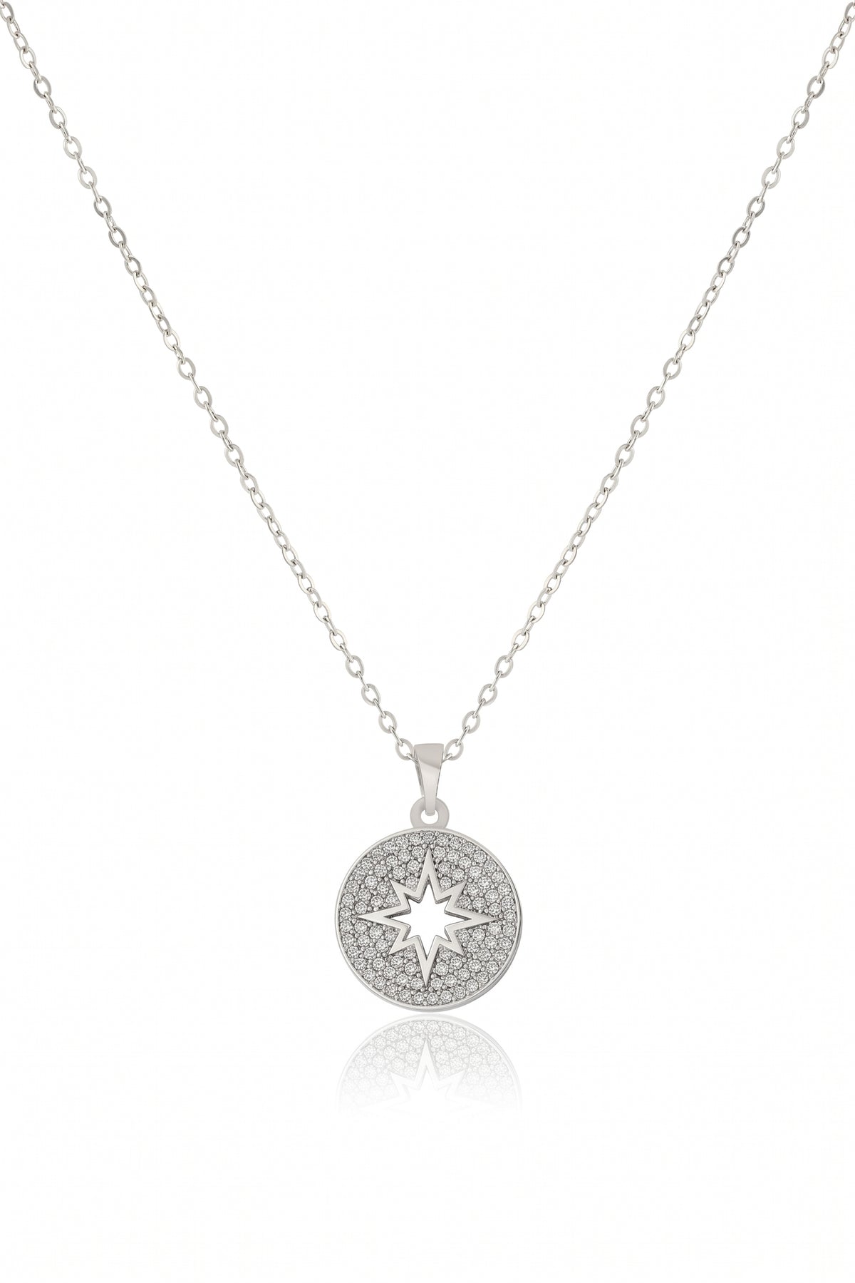 Çelik Kolye SILVER 45cm