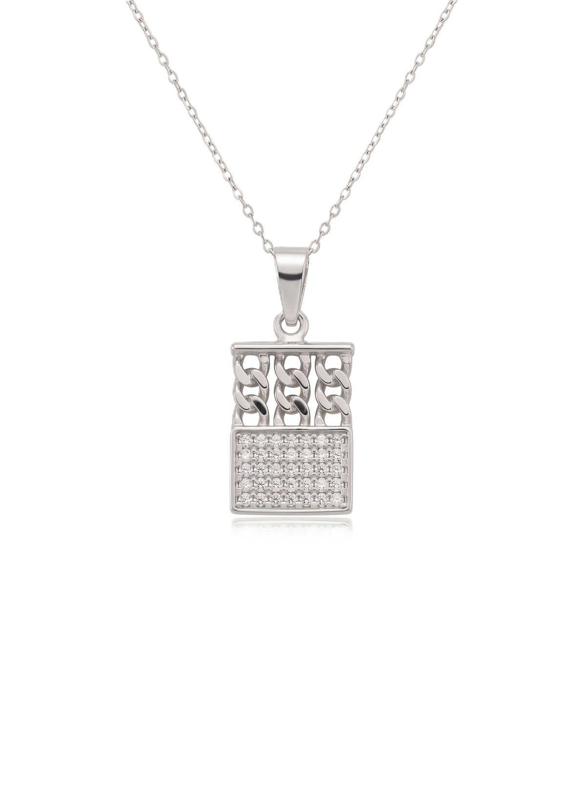 Çelik Kolye SILVER 45cm