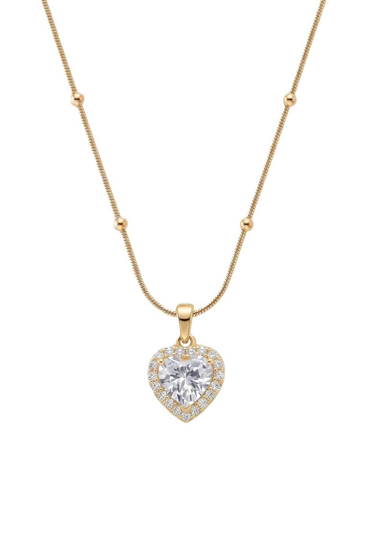 Çelik Kolye GOLD 45cm