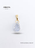 AXXION Doğal Taş Kolye Ucu GOLD