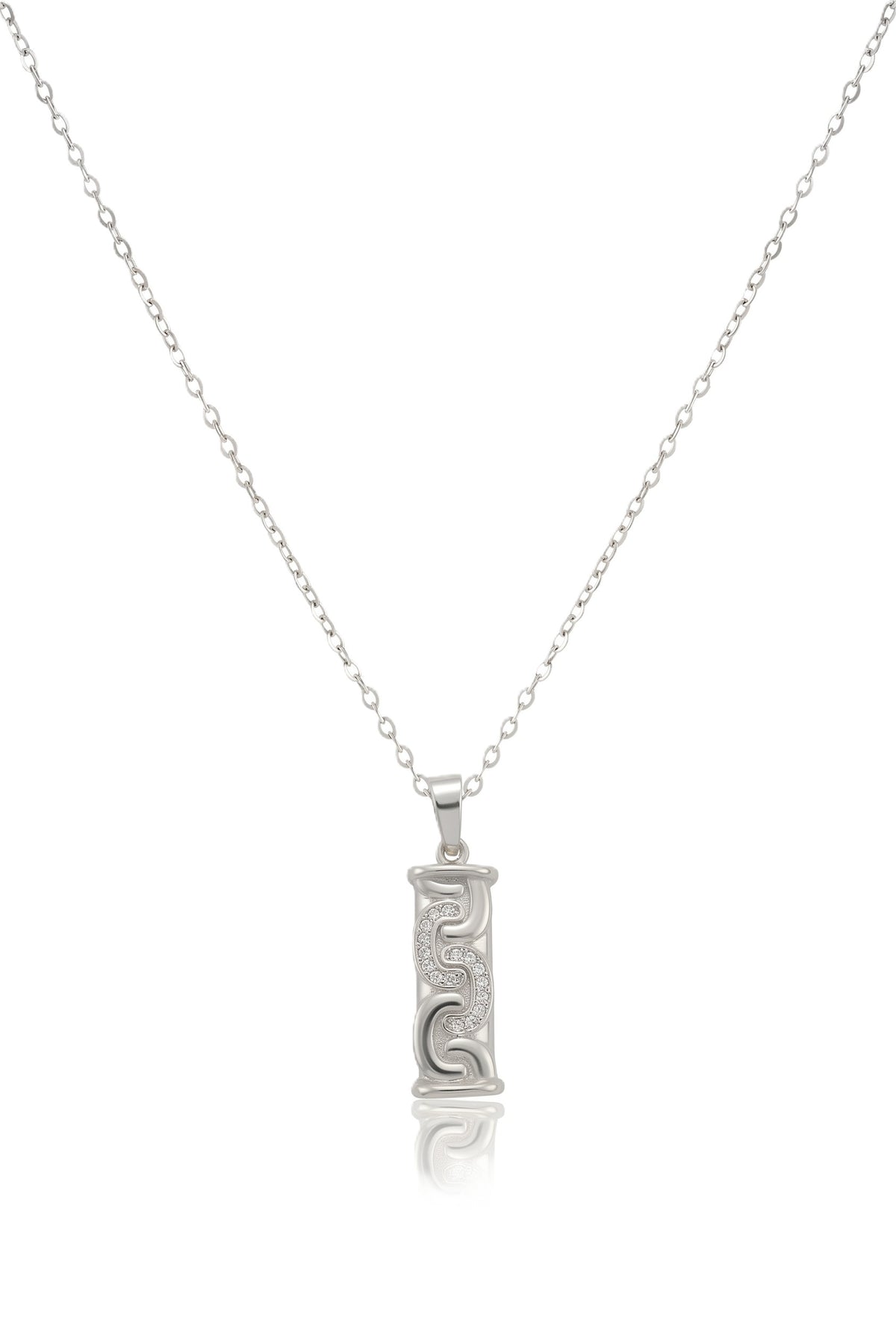 Çelik Kolye SILVER 45cm