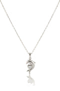 Çelik Yunus Kolye SILVER 45cm