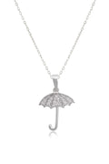 Çelik Şemsiye Kolye SILVER 45cm