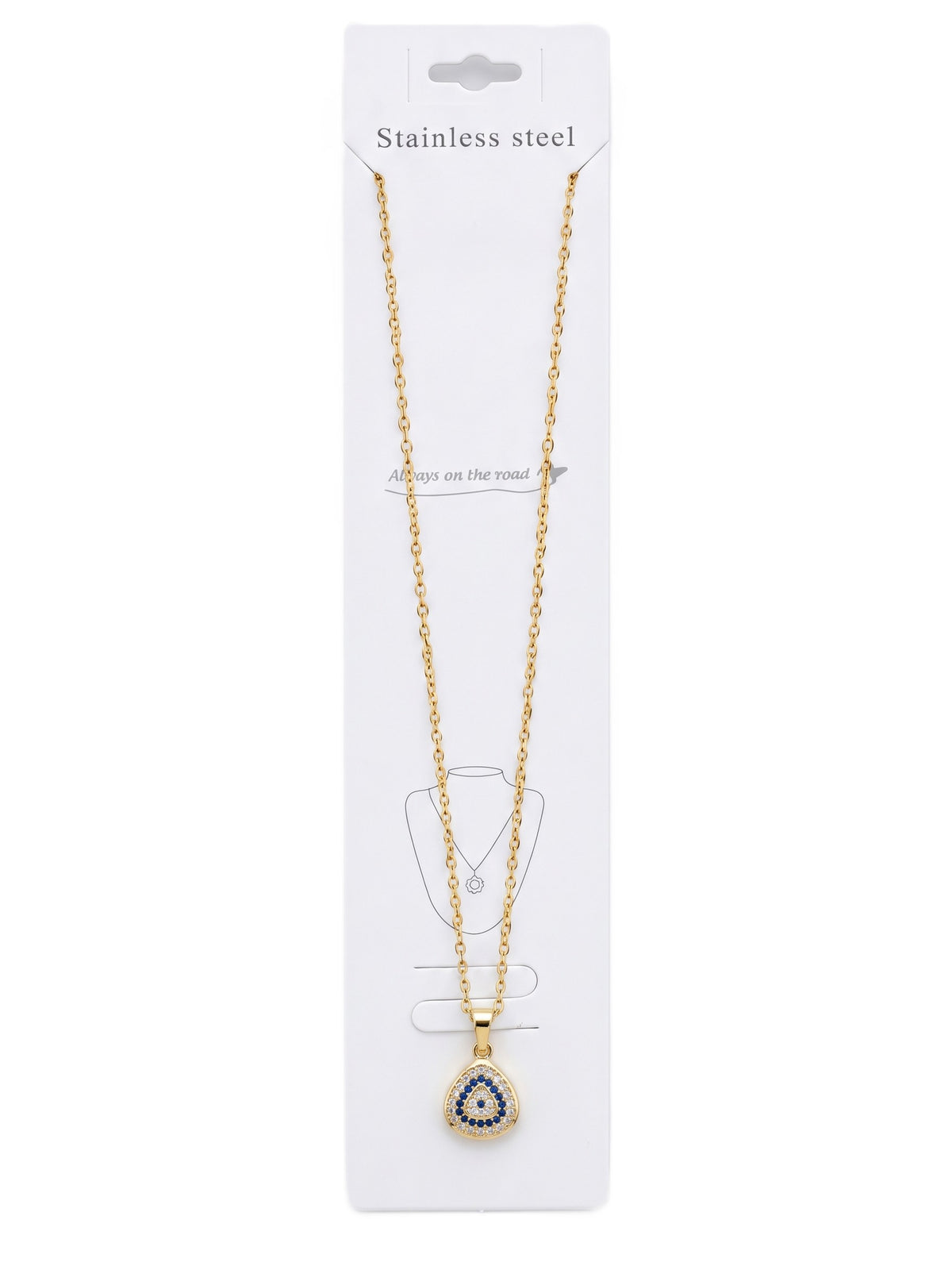Çelik Kolye GOLD 45cm