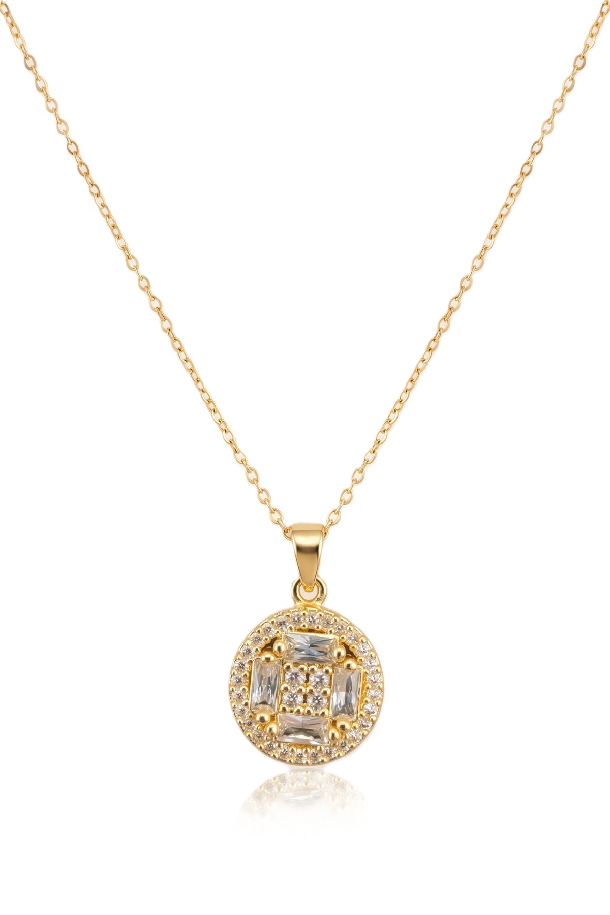 Çelik Kolye GOLD 45cm