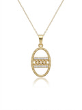 Çelik Kolye GOLD 45cm