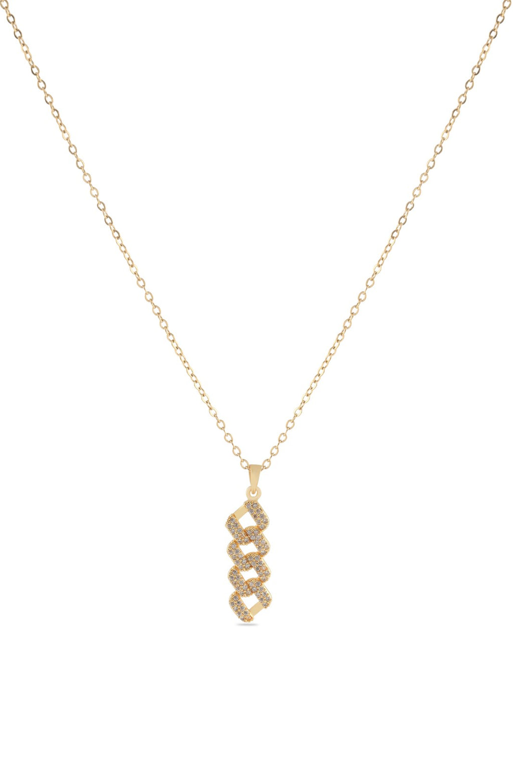 Çelik Kolye GOLD 45cm