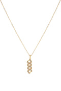Çelik Kolye GOLD 45cm