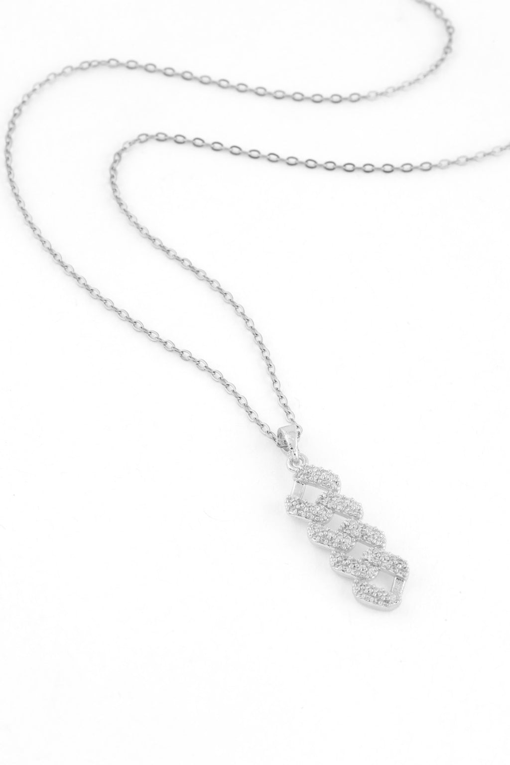 Çelik Kolye SILVER 45cm