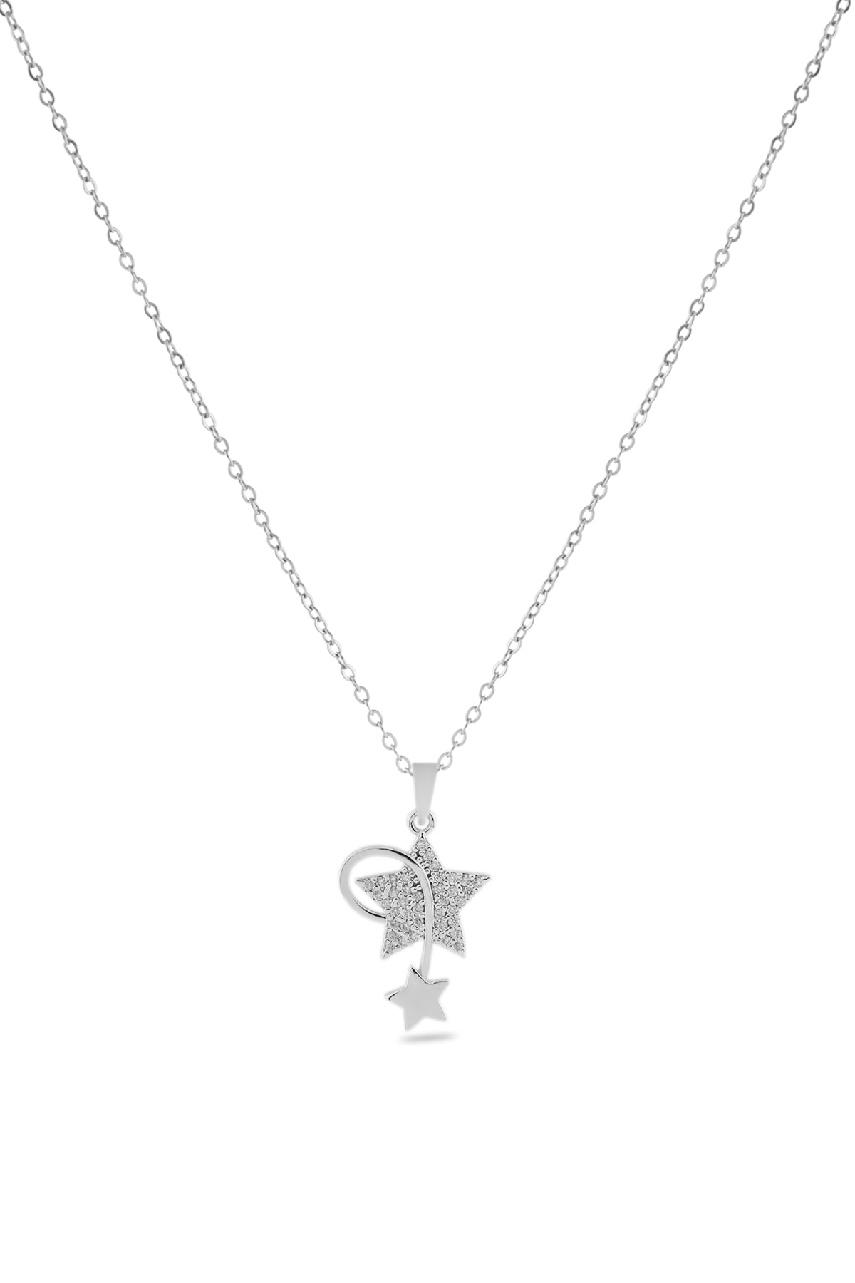 Çelik Kolye SILVER 45cm