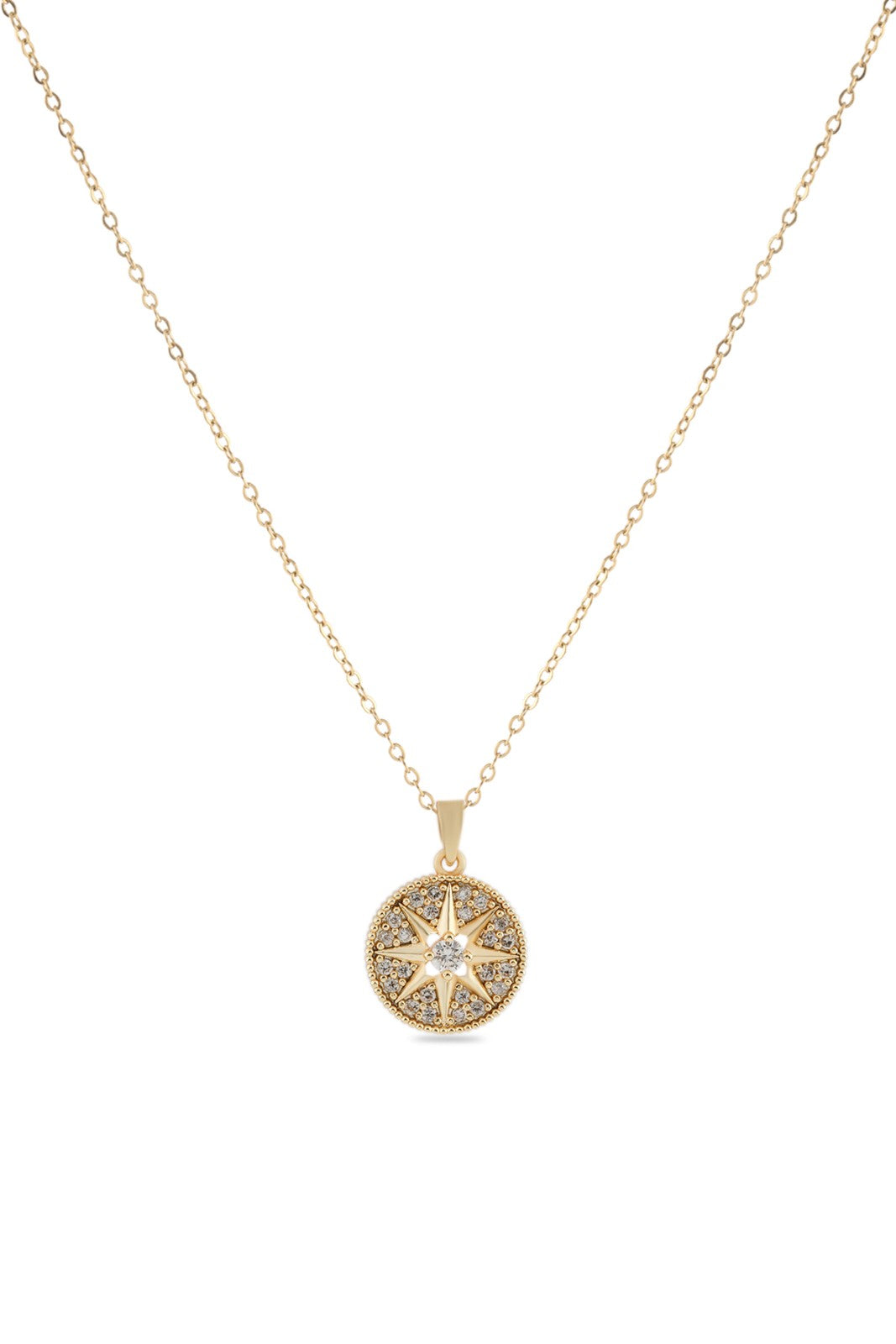 Çelik Kolye GOLD 45cm