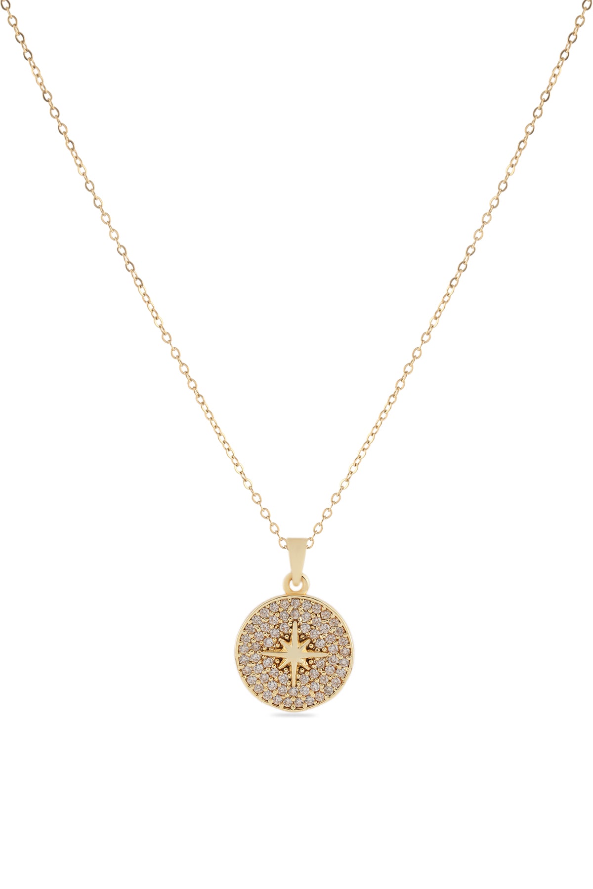 Çelik Kolye GOLD 45cm