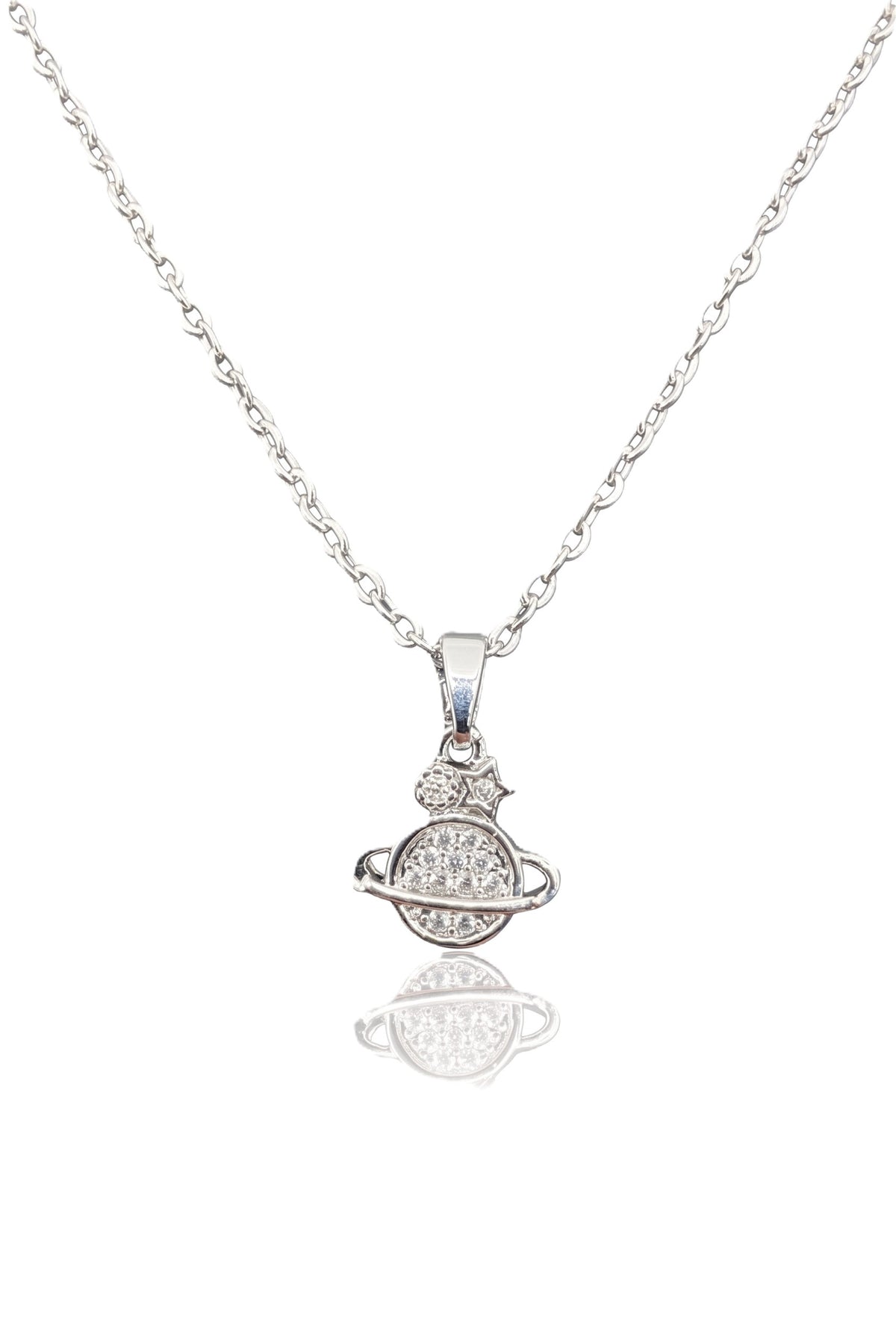 Çelik Kolye SILVER 45cm