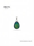 AXXION His Taşı Kolye Ucu SILVER