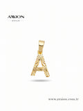 AXXION Harf Kolye Ucu GOLD "A"