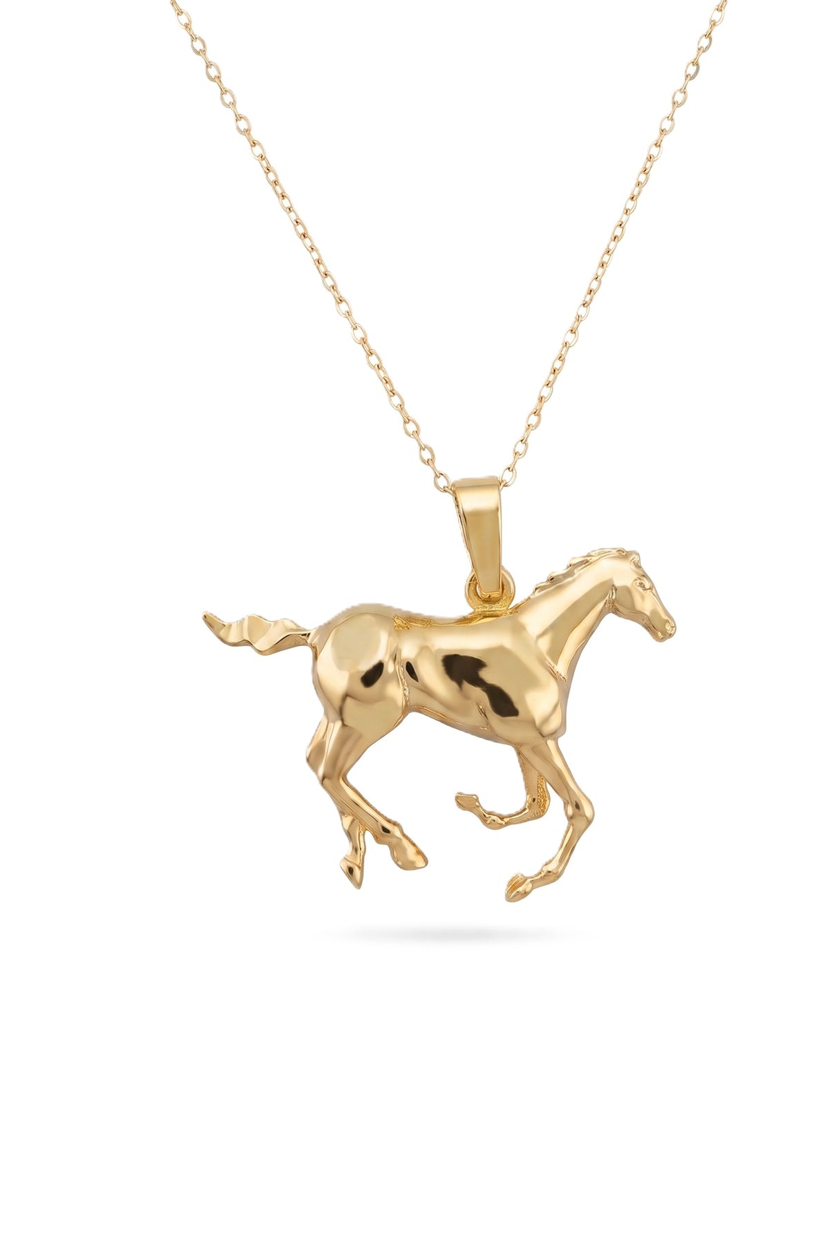 Çelik Kolye GOLD 45cm