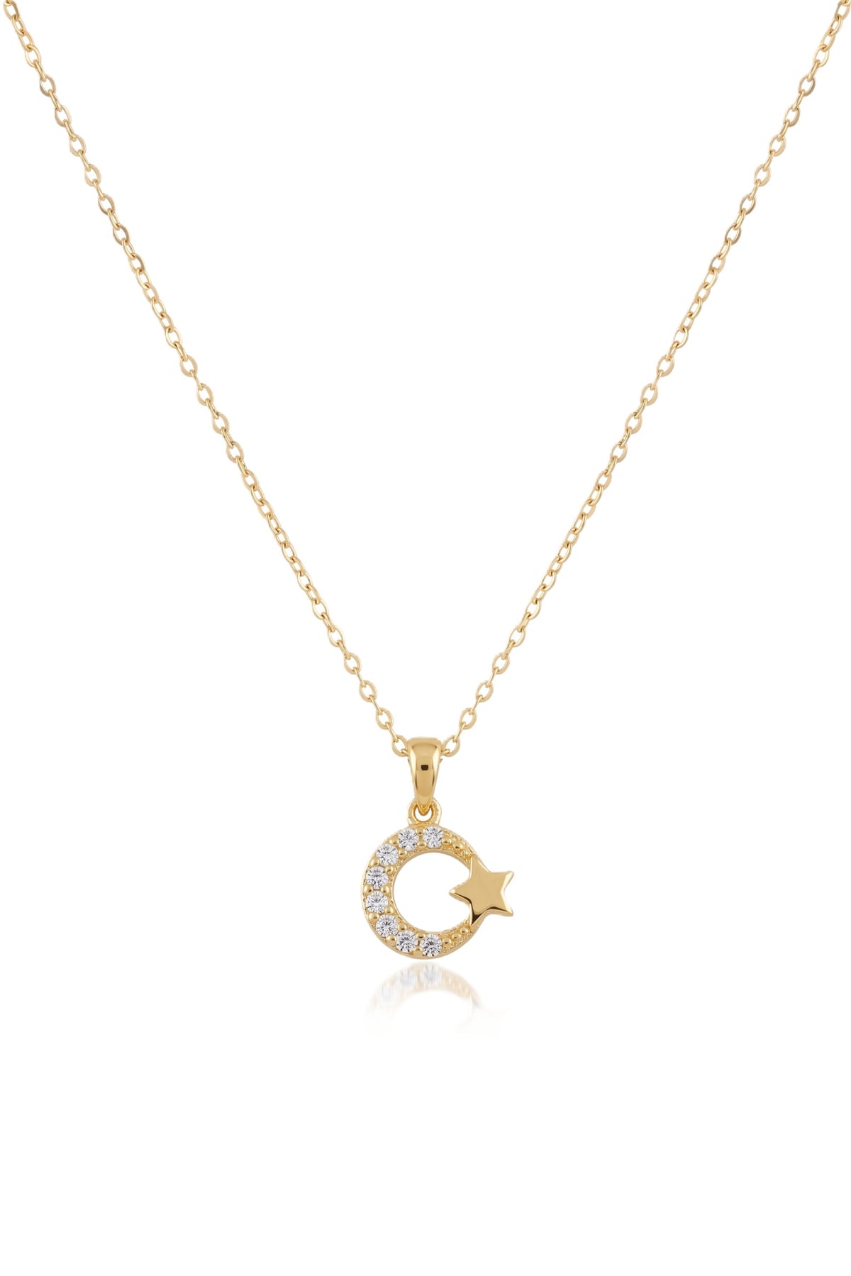 Çelik Kolye GOLD 45cm