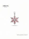 AXXION Lotus Çiçeği Kolye Ucu SILVER