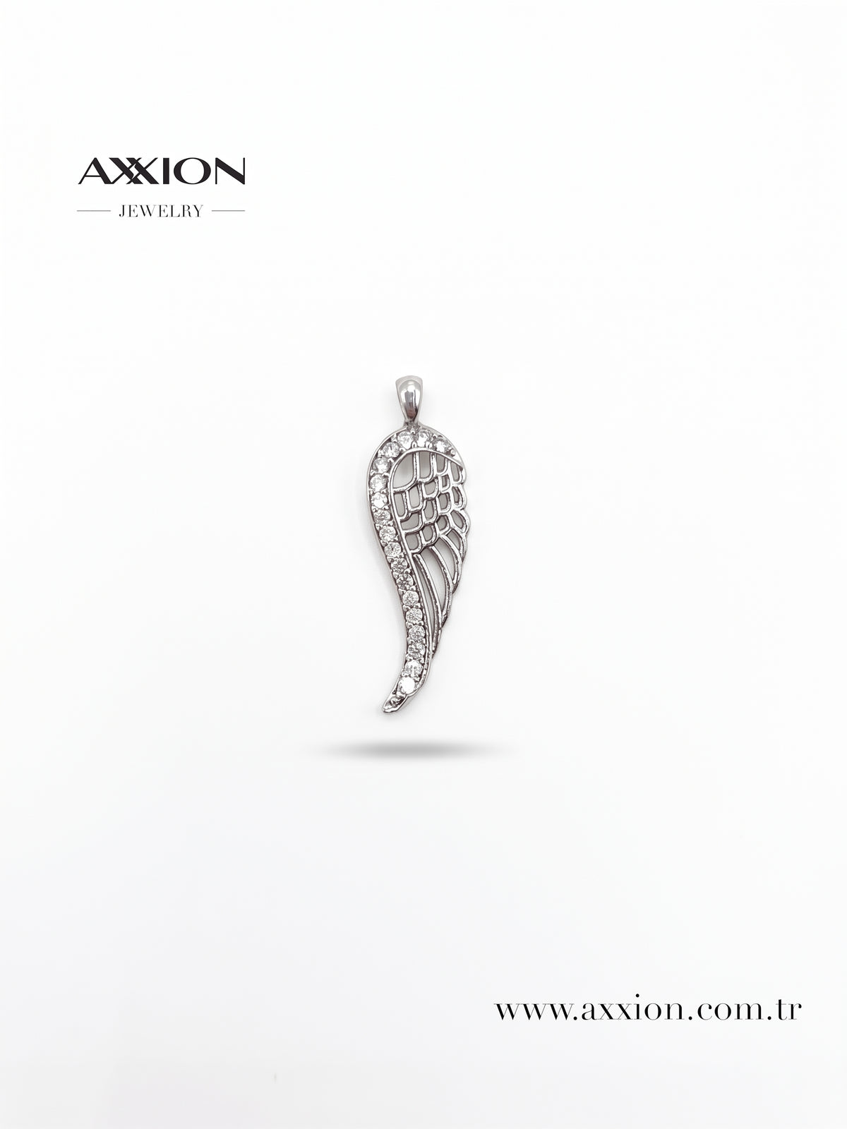 AXXION Melek Kanadı Kolye Ucu SILVER