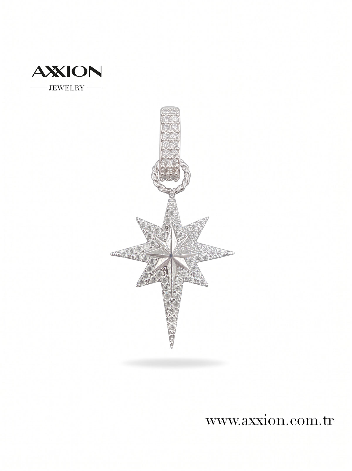 AXXION Kolye Ucu SILVER