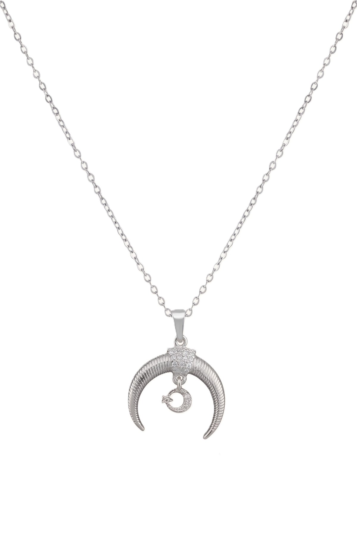 Çelik Kolye SILVER 45cm
