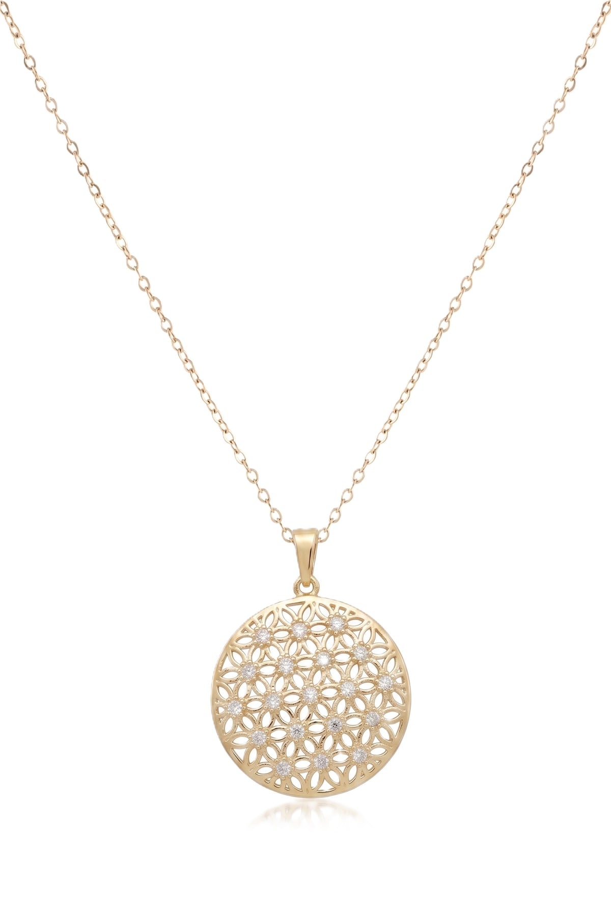 Çelik Kolye GOLD 45cm