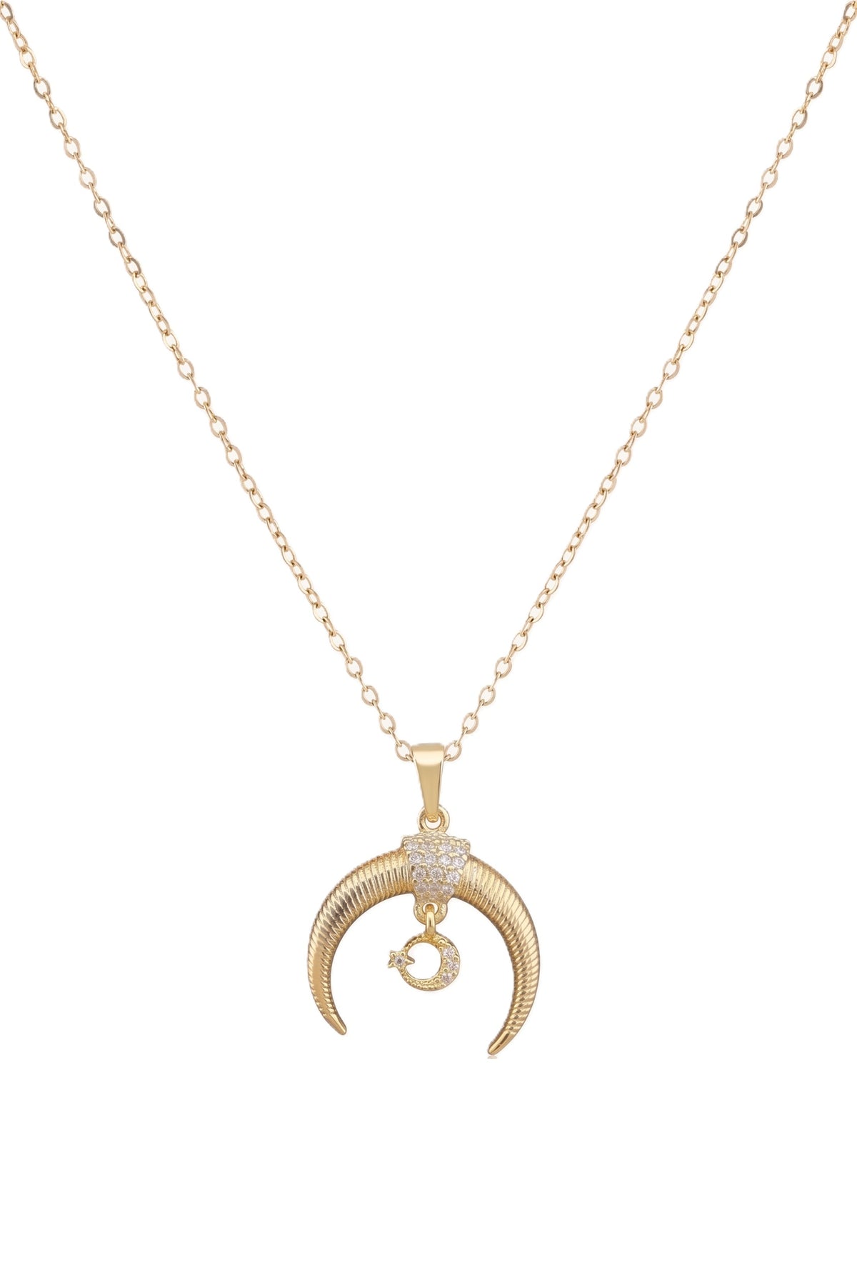 Çelik Kolye GOLD 45cm