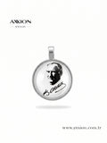 AXXION Atatürk Kolye Ucu SILVER