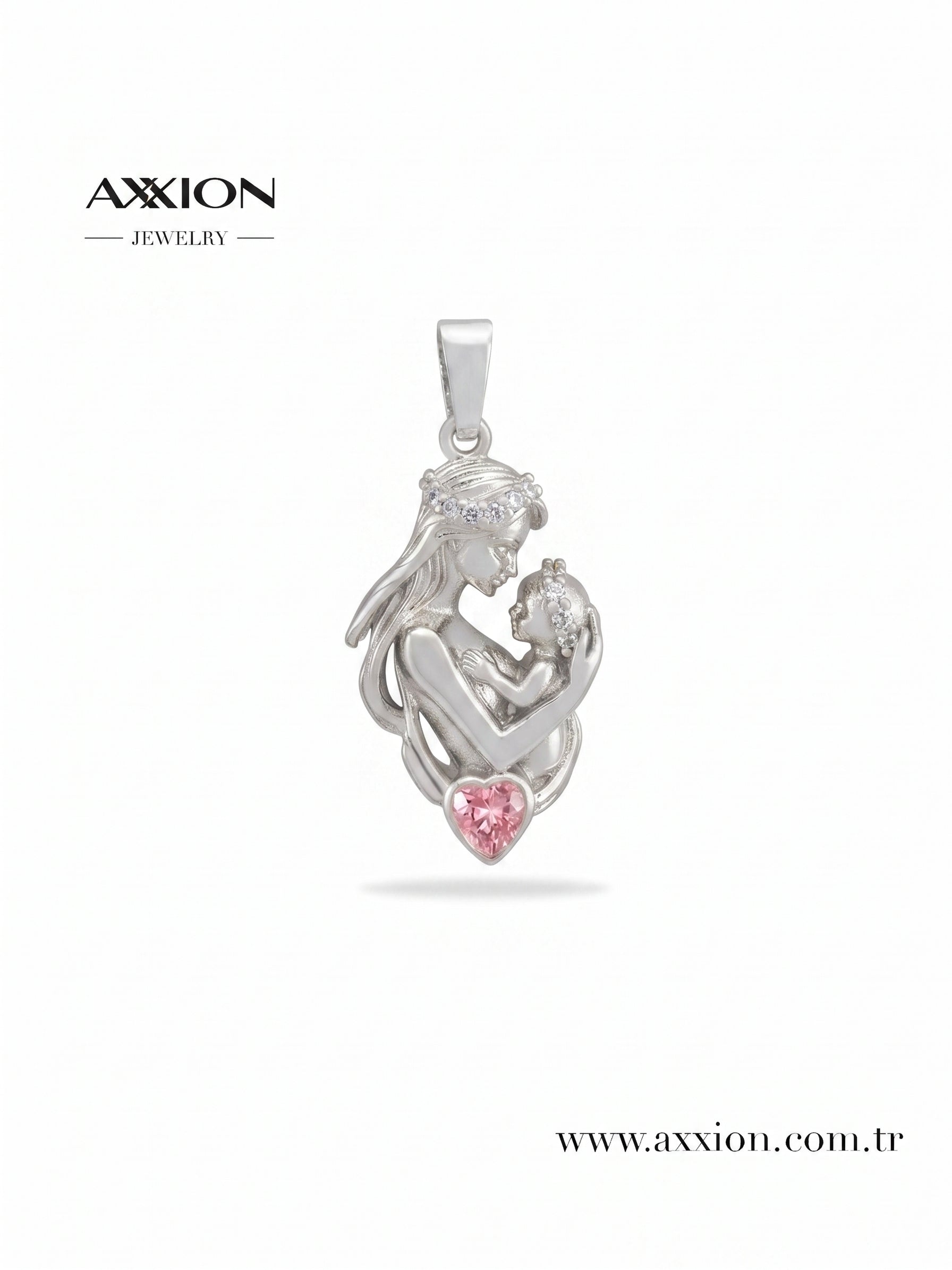 AXXION Kolye Ucu SILVER