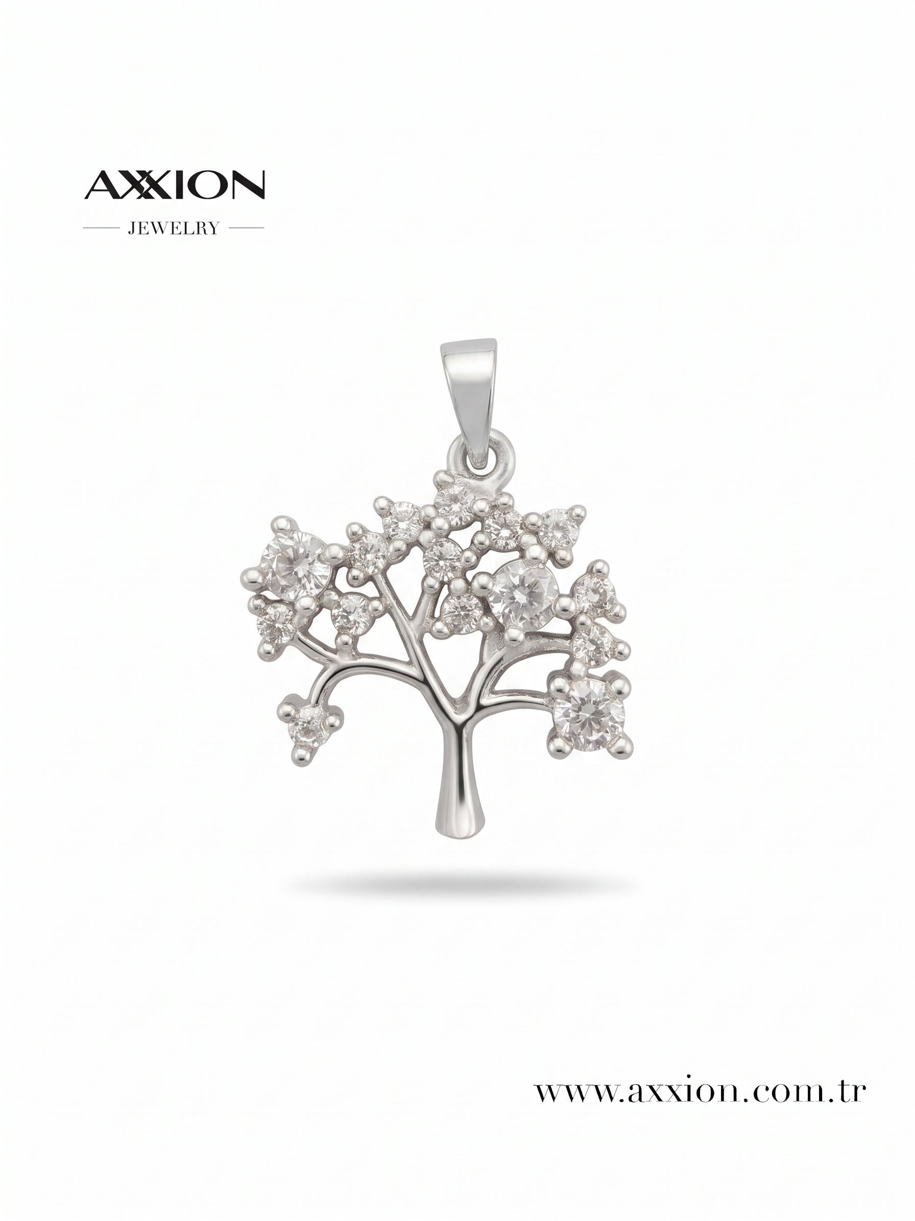 AXXION Kolye Ucu SILVER