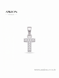 AXXION Harf Kolye Ucu SILVER "T"