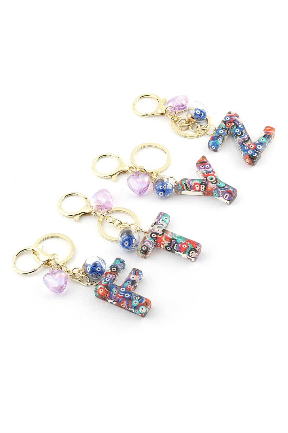 Letter Keychain (24-Piece)