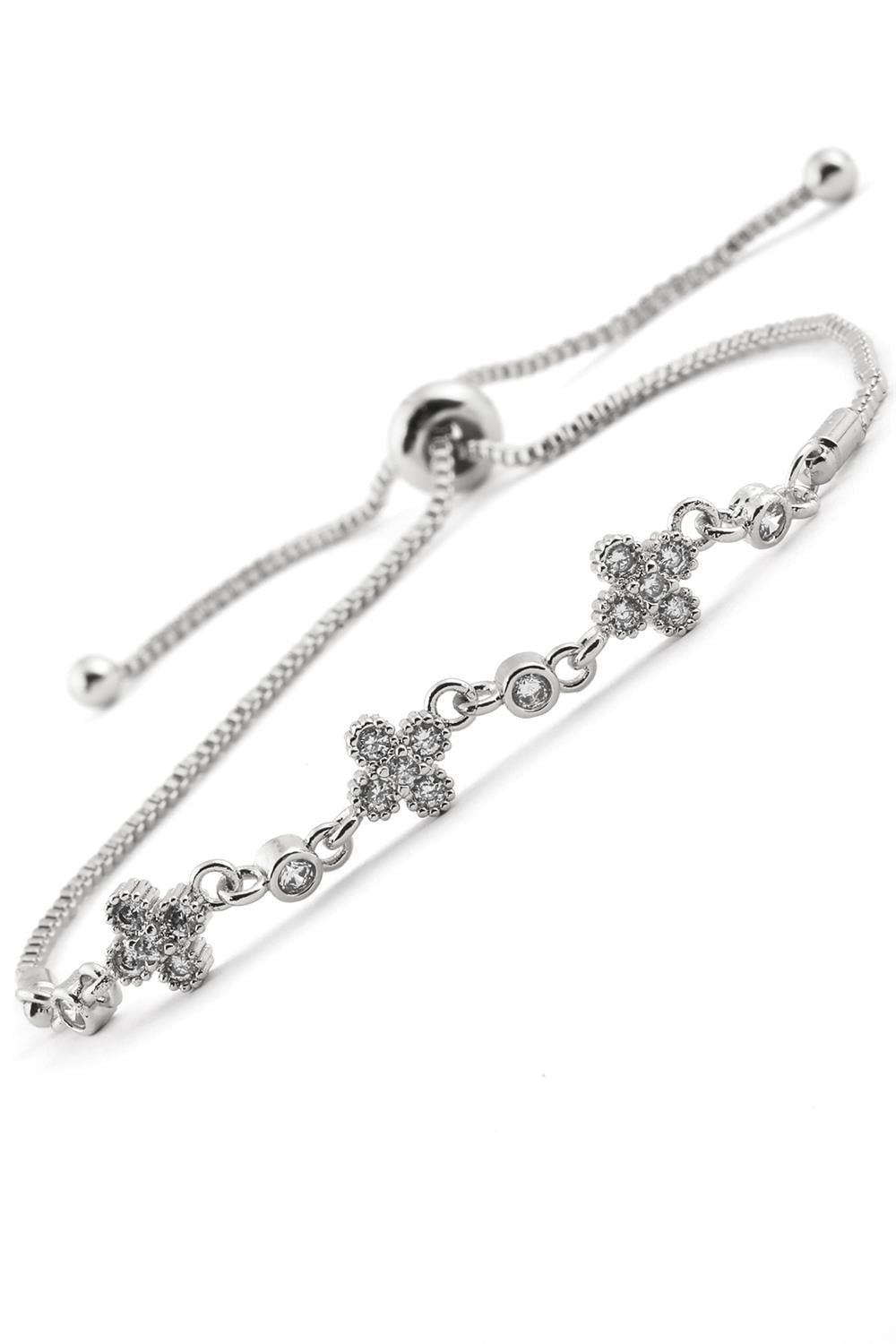 Lever Back Bracelet SILVER